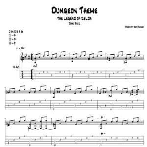 Zelda Dungeon Theme Guitar Tab: Master the Melody with Easy Chords