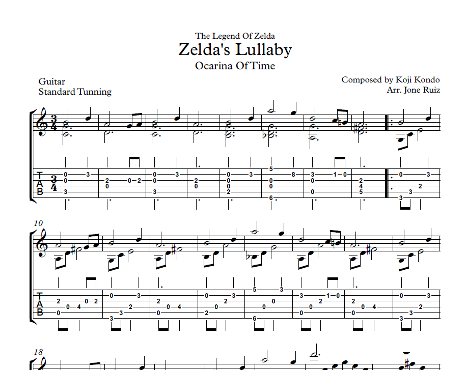 Zelda's Lullaby (The Legend of Zelda: Ocarina of Time) [Timeless Variation]